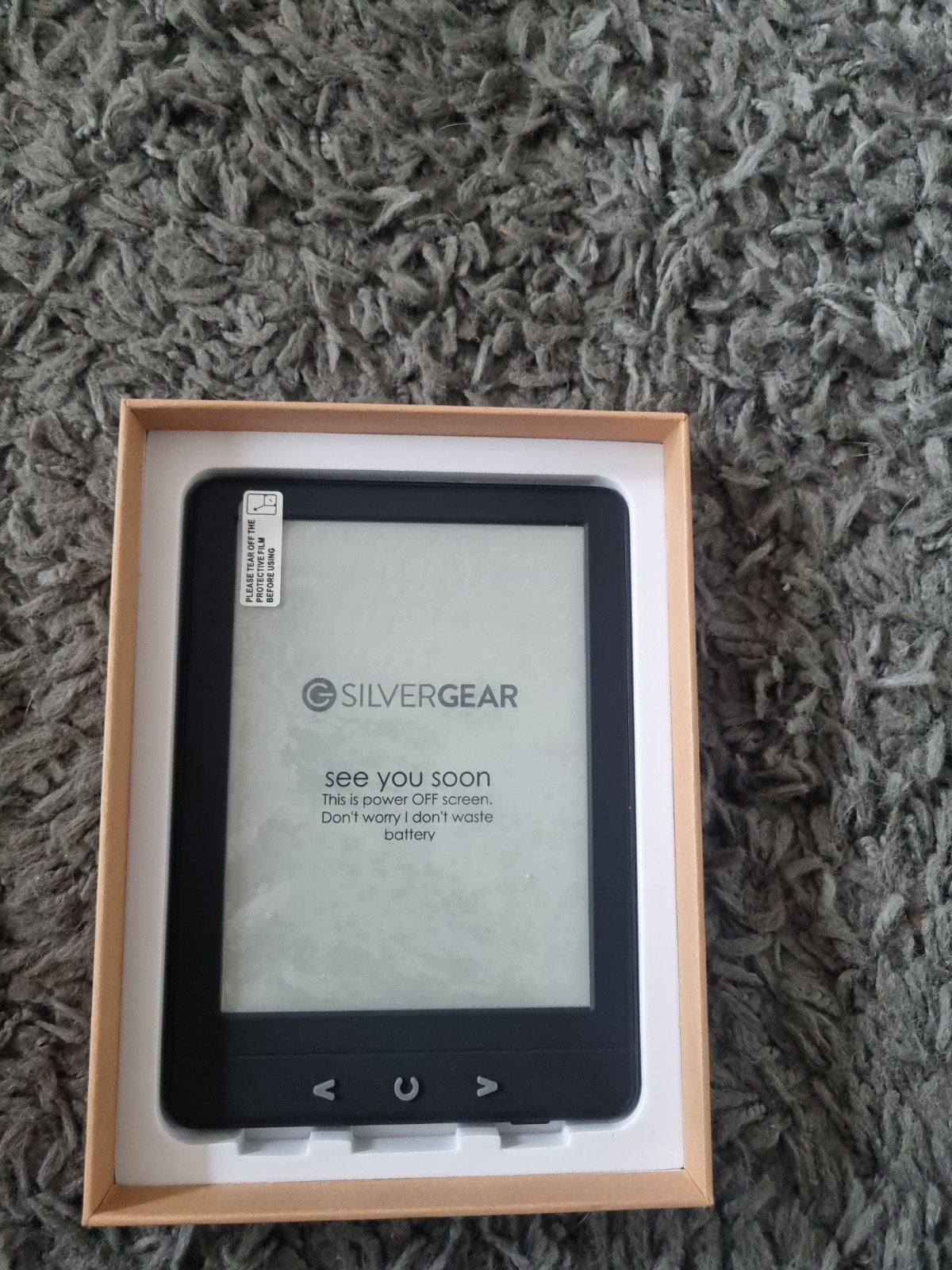 6 Inch Ebook Reader - E-Reader met Backlight -4GB, SilverGear, 6 inch of minder, Nieuw, Ophalen of Verzenden
