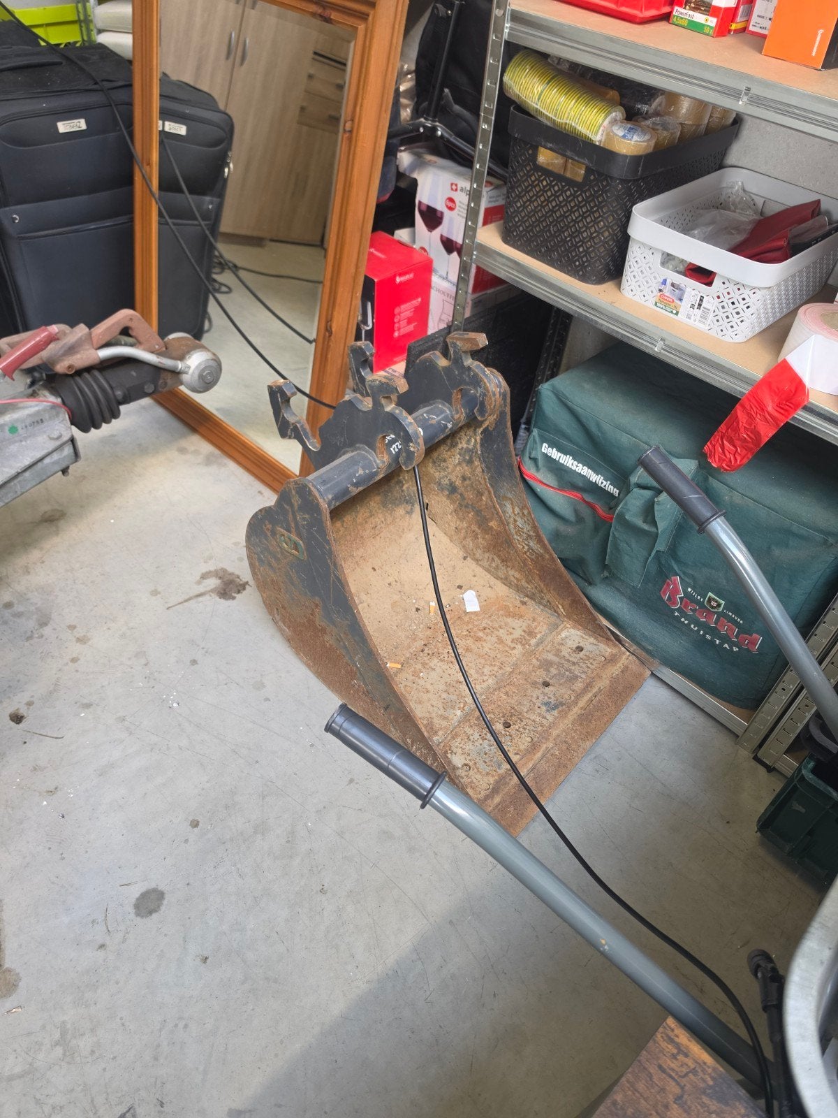Graafmachine bak, Ophalen of Verzenden