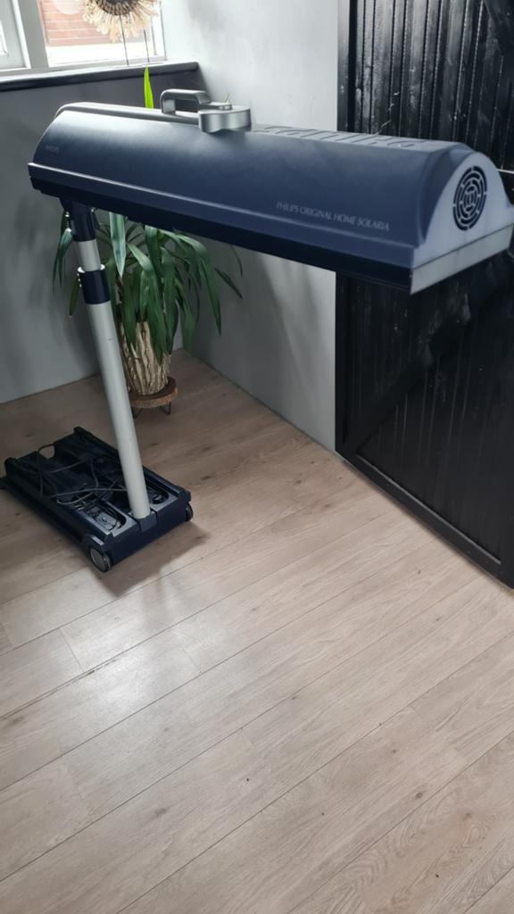 Philips Original Home Solaria Zonnebank, Witgoed en Apparatuur, Zonnebanken en Gezichtsbruiners, Ophalen, Zo goed als nieuw, Zonnebank enkelzijdig
