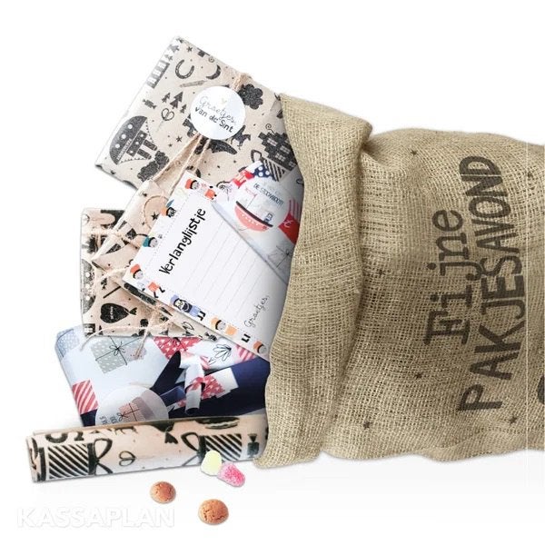 Grote jute zak van Sinterklaas, Nieuw, Ophalen of Verzenden, Struikheide 64,3069lj,Rotterdam, Info@sweet-one.nl