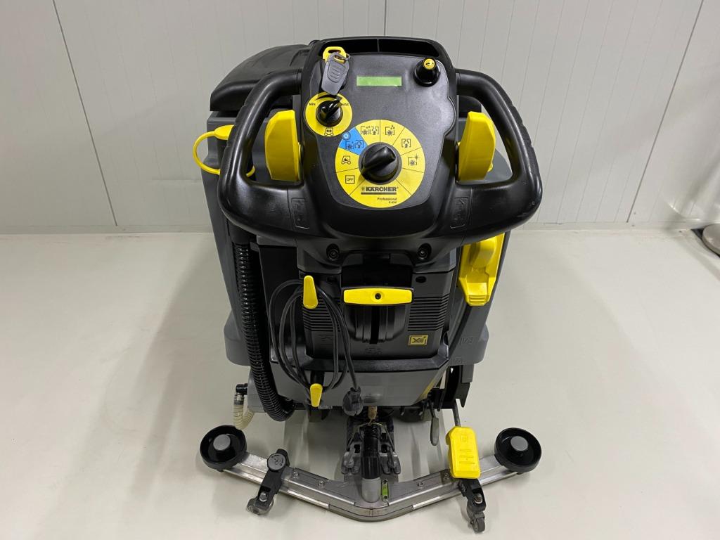 KARCHER SCHROB/-ZUIGMACHINE B 60 W D65 Bp Fleet+170Ah+Rins+A, Ophalen of Verzenden, Zo goed als nieuw, Schrobmachine