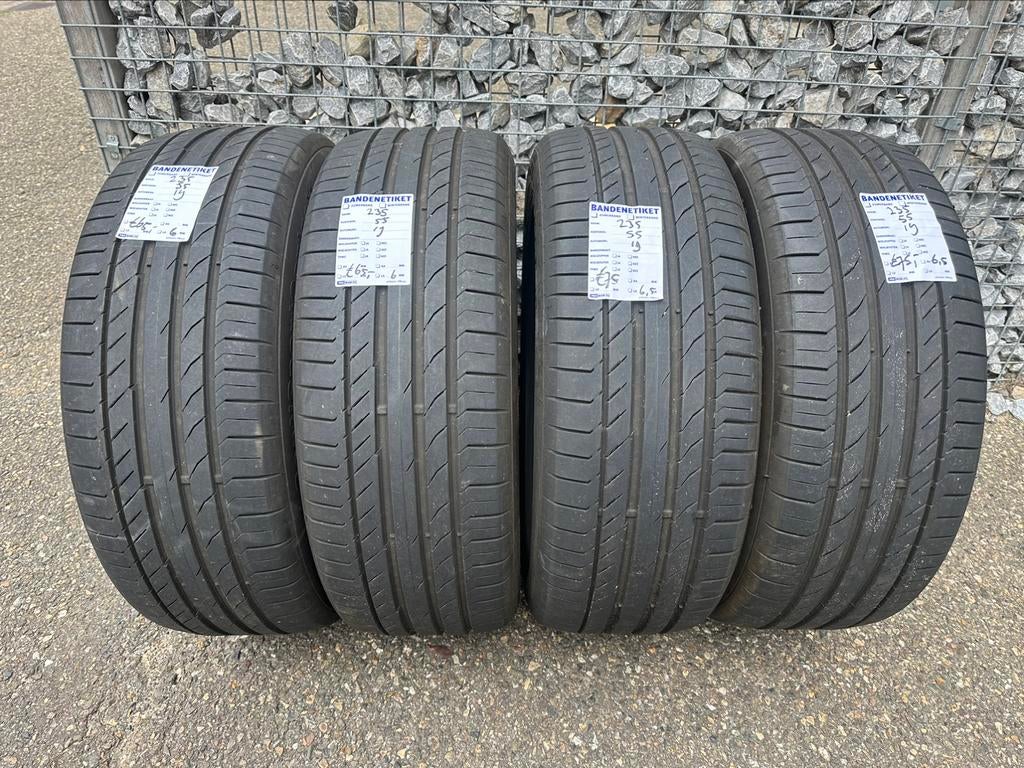 Continental suv zomerbanden 235 55 19  AUDI Q5 discovery, 19 inch, Gebruikt, Ophalen of Verzenden, 235 mm