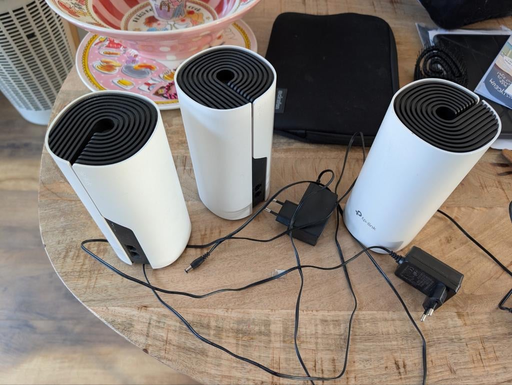 TP-Link Deco M4 (3 stuks) - Mesh WiFi Systeem, Computers en Software, Powerlines, Ophalen of Verzenden, Gebruikt, TP-Link