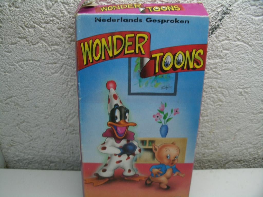 vhs 53a daffy duck wonder toons, Cd's en Dvd's, VHS | Kinderen en Jeugd, Alle leeftijden, Ophalen of Verzenden, Zo goed als nieuw