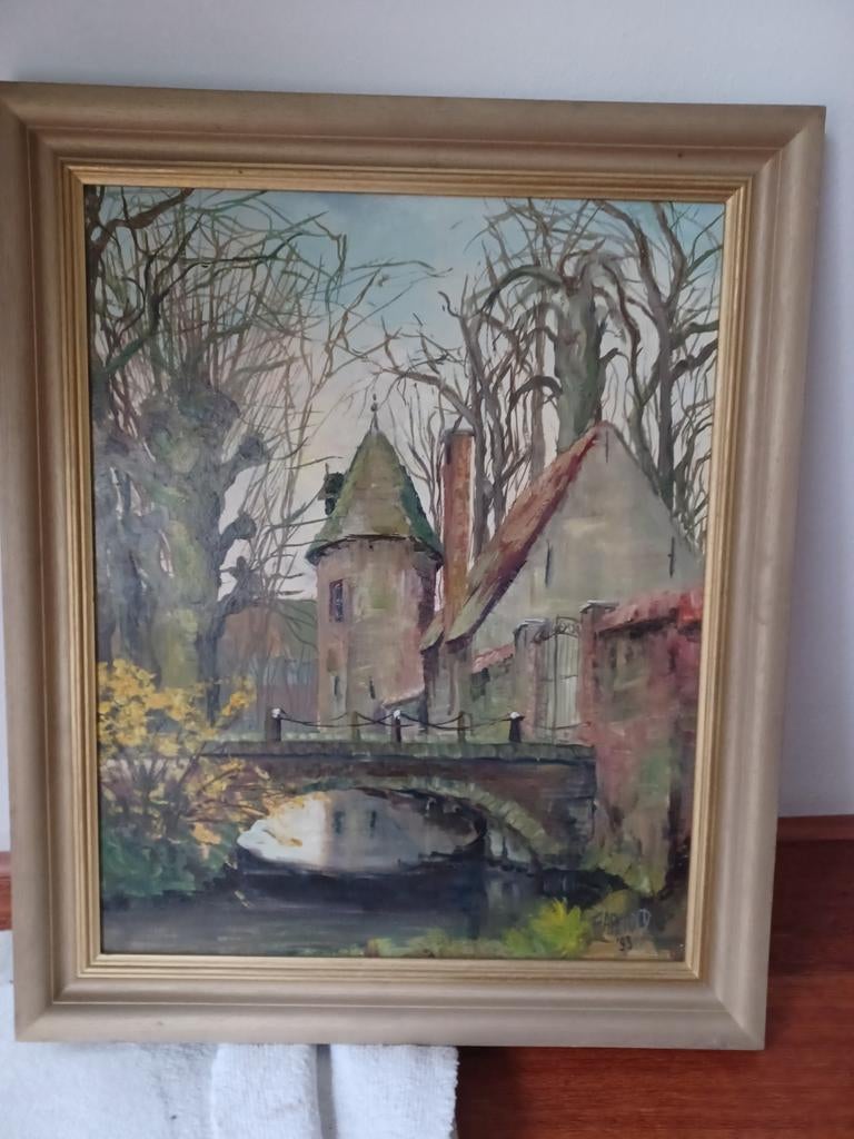 Schilderij van M.F. Arnold-de Meutter, Ophalen of Verzenden