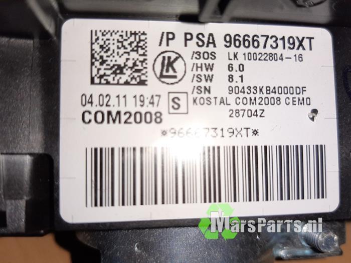 Combischakelaar Stuurkolom van een Peugeot 3008, Gebruikt, -, -, 6 maanden garantie