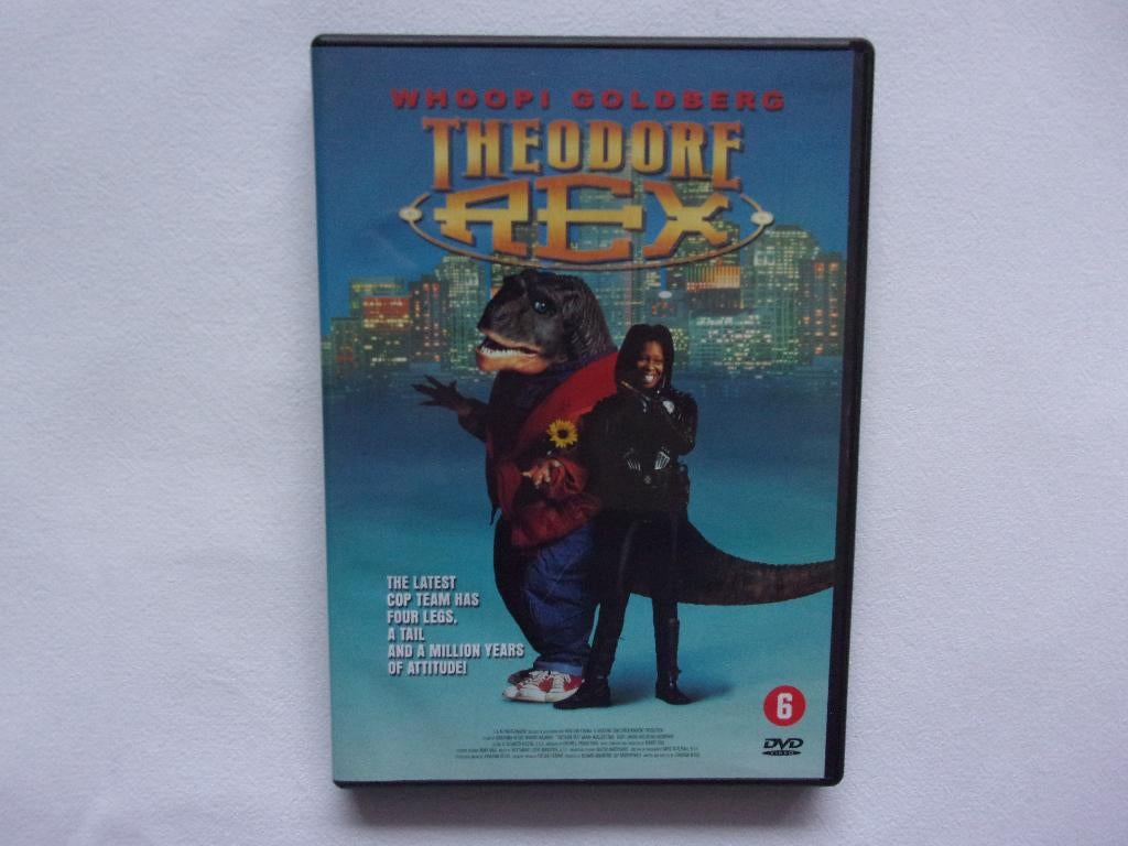 Whoopi Goldberg - Theodorf Rex DVD, Alle leeftijden, Ophalen of Verzenden, Gebruikt, Actiekomedie