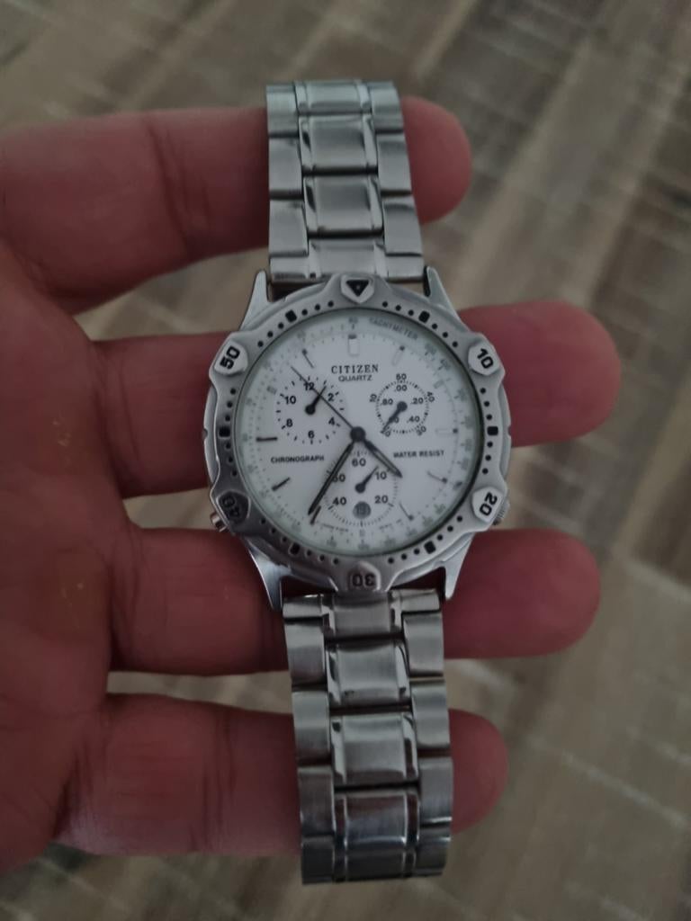 2x Citizen Horloges - puntgaaf, Staal, Gebruikt, Staal, Ophalen of Verzenden