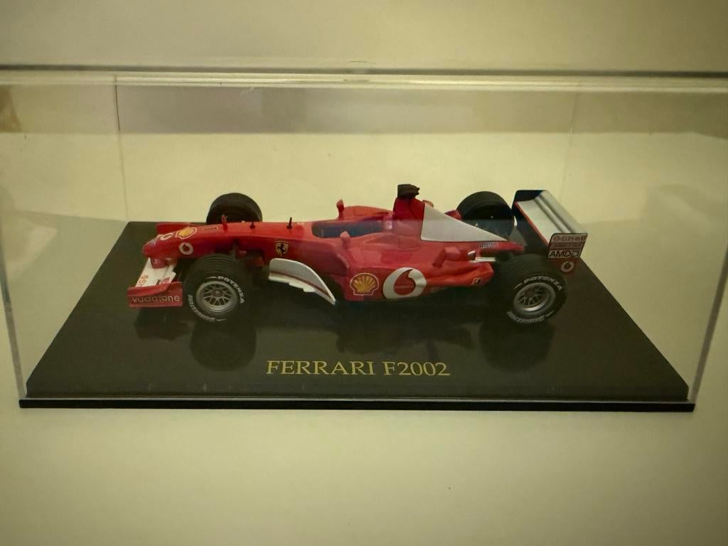 Ferrari F2002 Origineel 1:43 Modelauto, Hobby en Vrije tijd, Modelauto's | 1:43, Ophalen of Verzenden, Zo goed als nieuw, Auto
