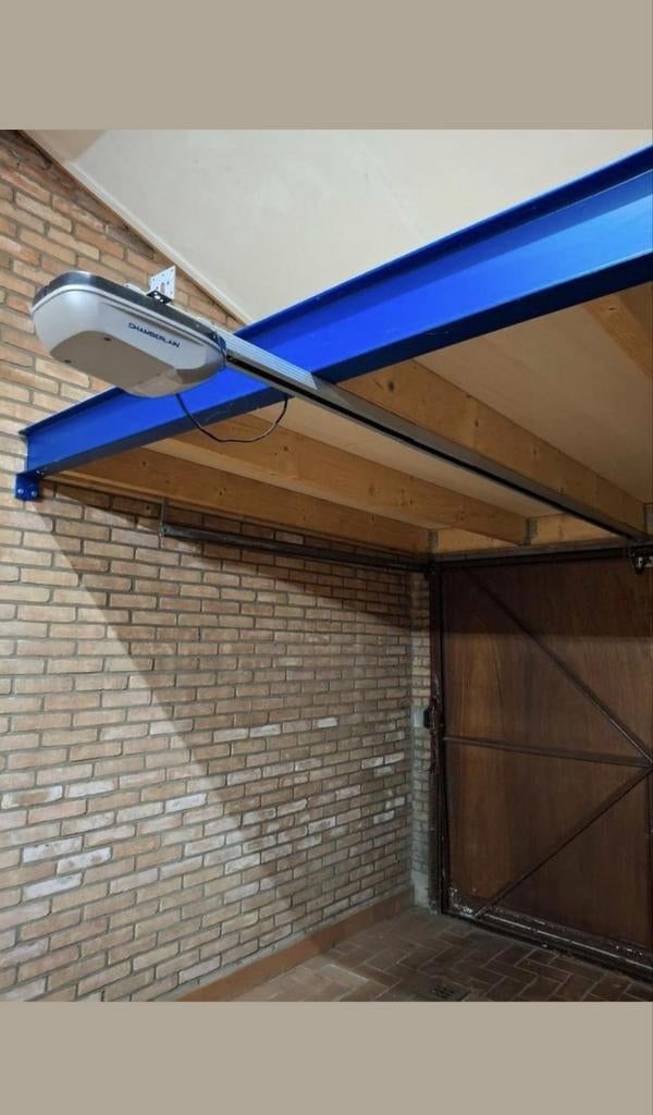 Elecktrische garage deur chamberlain systeem, Ophalen of Verzenden, Gebruikt, IJzer, Overige typen
