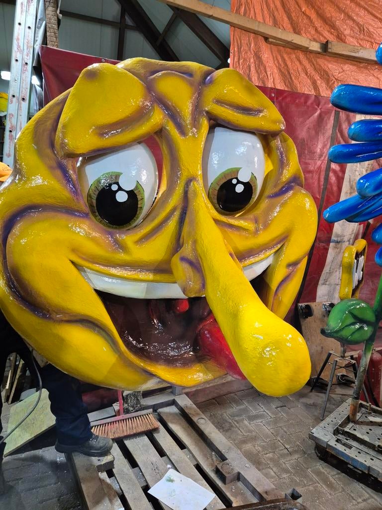 Carnavalskoppen en poppen thema bloemen, Ophalen of Verzenden, Versiering, Carnaval