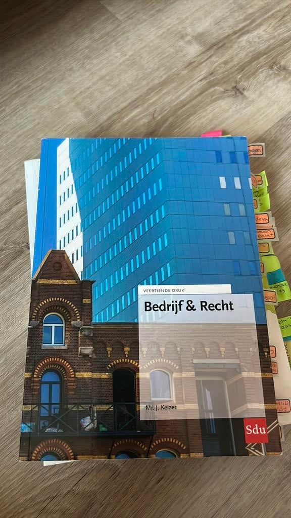 Bedrijf & Recht - Prima Staat, Boeken, Ophalen of Verzenden, Gamma, Gelezen, HBO
