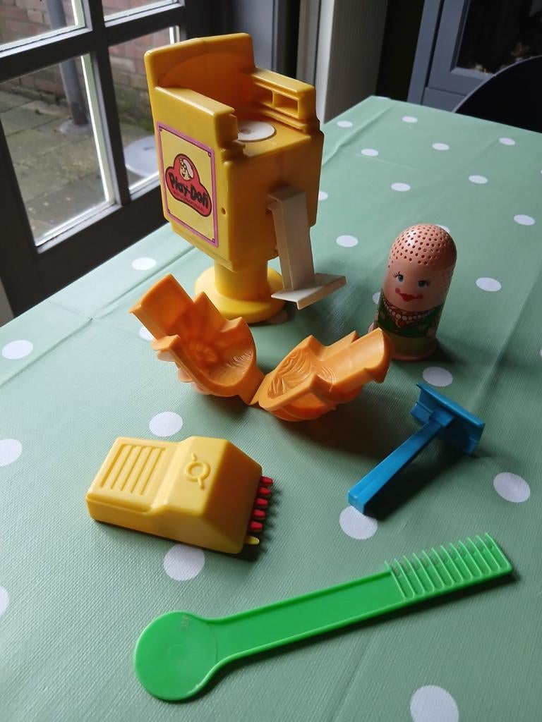 Play-Doh Kapper Set - Vintage Speelgoed, Kinderen en Baby's, Ophalen of Verzenden, Gebruikt, Jongen of Meisje