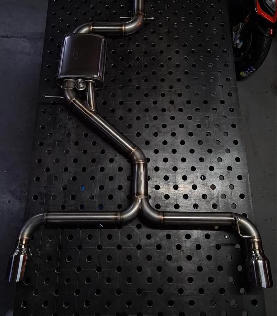 Golf 6 GTI custom made uitlaat systeem RVS kleppensysteem, Ophalen, Audi