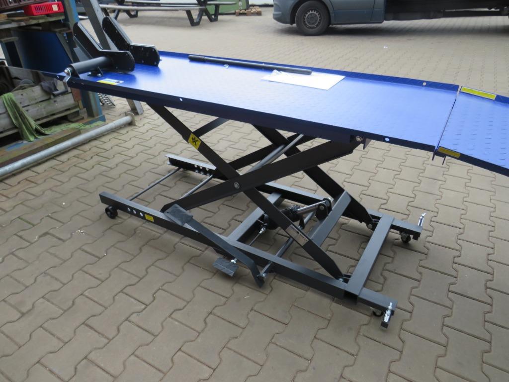 Motorheftafel kruis 450kg heftafel motorlift brommerlift, Ophalen, Mammuth.com, Nieuw, Zandhaarweg