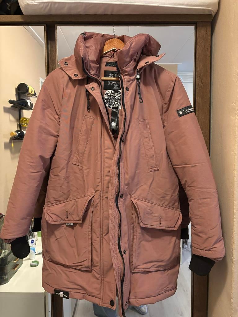 Roze Navahoo winterjas - waterdicht en warm!, Ophalen of Verzenden, Zo goed als nieuw, Maat 38/40 (M), Roze