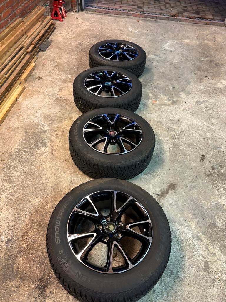 Ford Fiat banden op velgen 069, Ophalen, Overige, Gebruikt, Overige