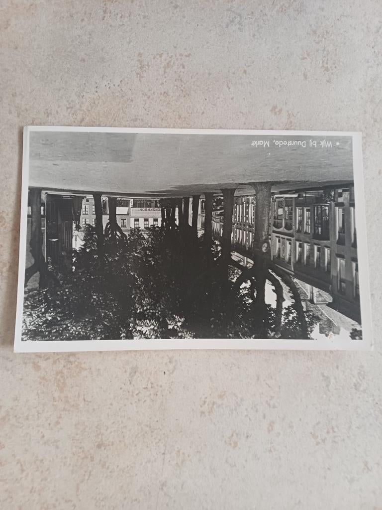 Oude foto Wijk bij Duurstede Markt, Ophalen of Verzenden, Voor 1920, Ongelopen, Utrecht