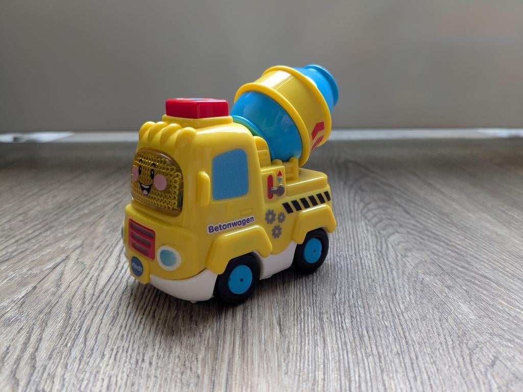 VTech Toet Toet Auto Bruce betonwagen, Ophalen of Verzenden, Zo goed als nieuw