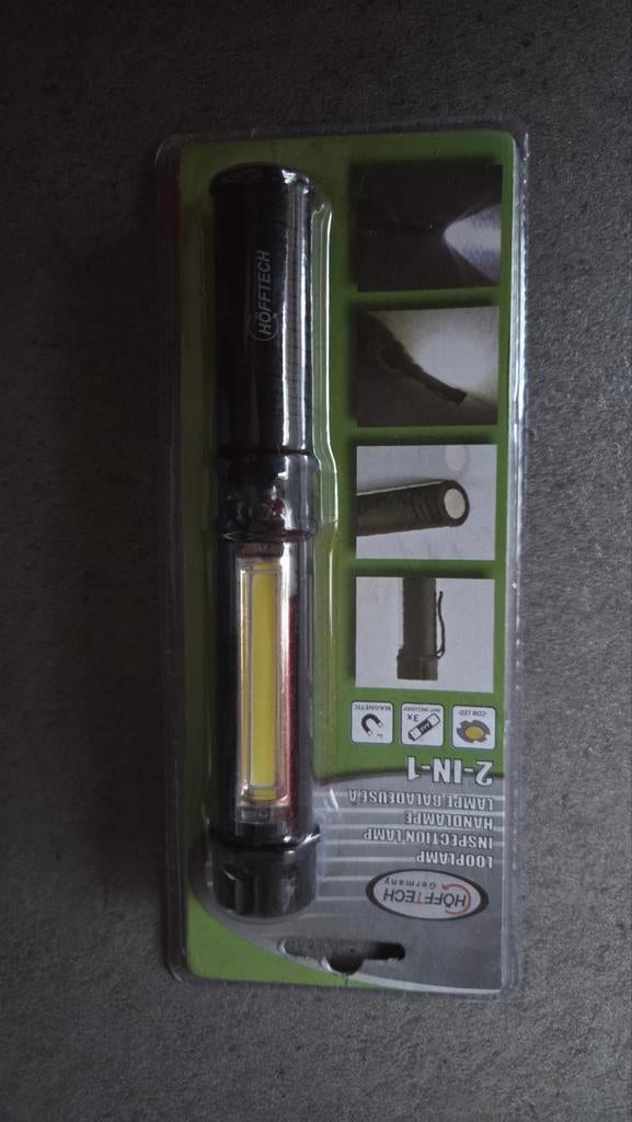 Hofftech Looplamp - Nieuw in verpakking!, Caravans en Kamperen, Zaklampen, Nieuw, Ophalen of Verzenden