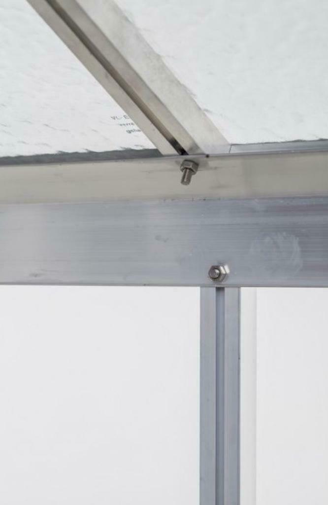 Tuinkas - S104 - 9,12m2 - veiligheidsglas - 306x298cm, Verzenden, Nieuw