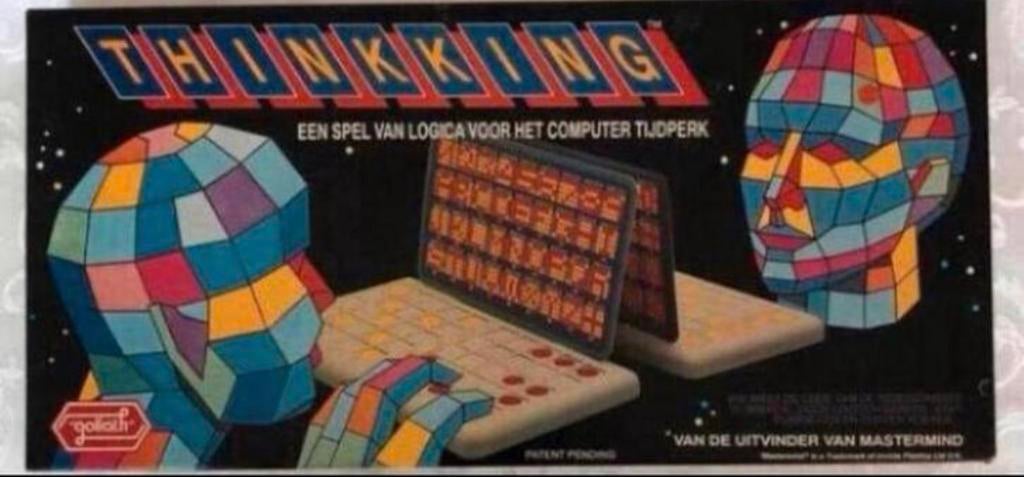 Spel Thinkking uitvinder van Mastermind, Hobby en Vrije tijd, Gezelschapsspellen | Overige, Zo goed als nieuw, Een of twee spelers