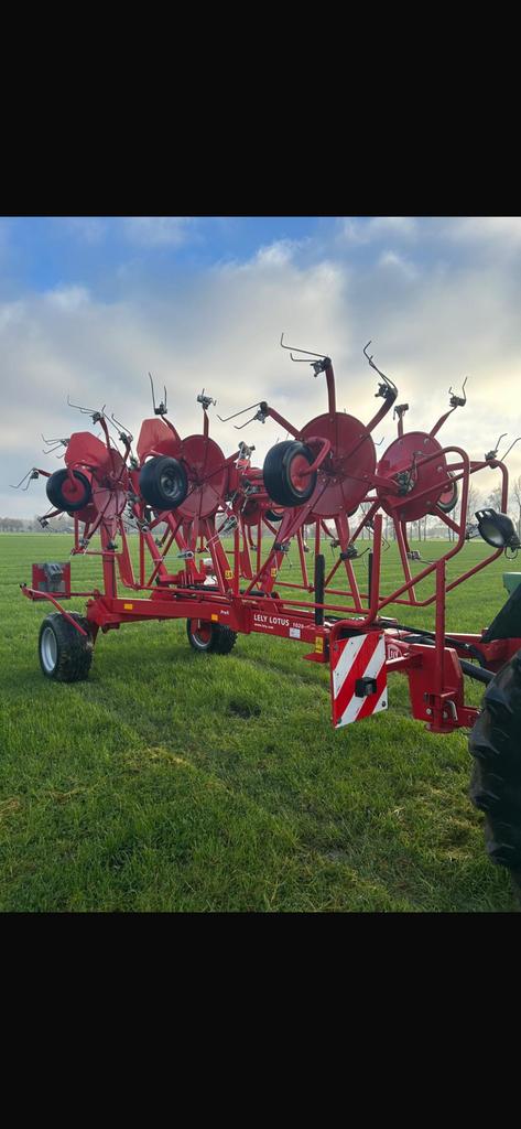 Lely Lotus 1020 Profi schudder, Ophalen