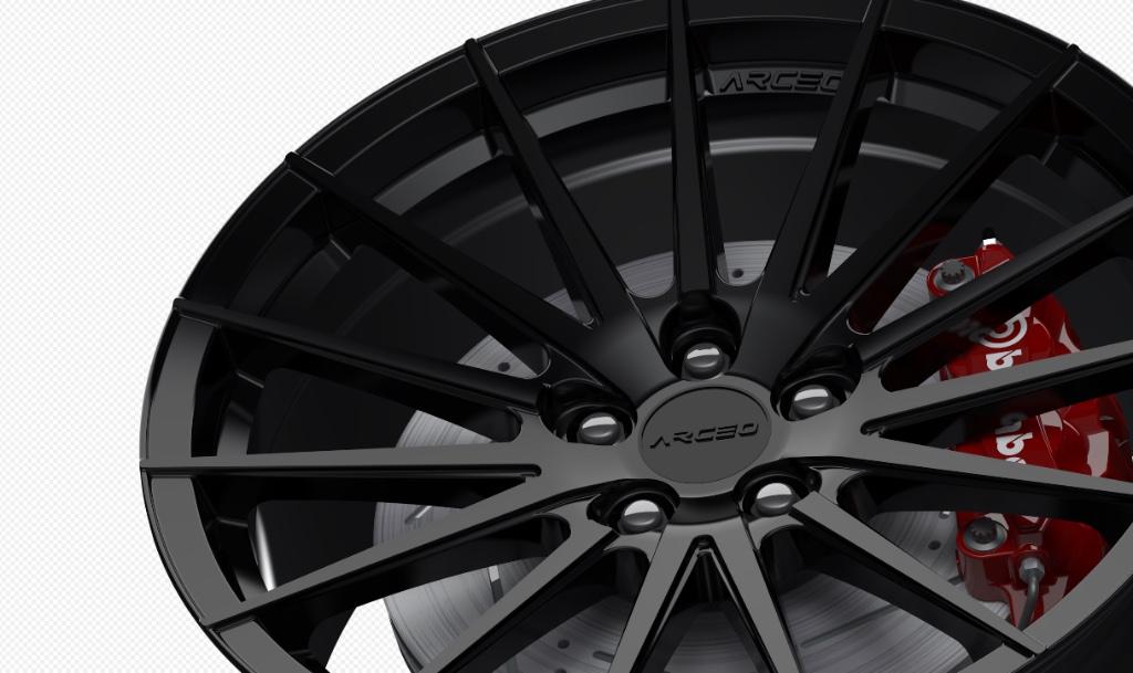 19" ARCEO LISBON Sportvelgen BMW AUDI VW MERCEDES TESLA SEAT, 19 inch, Velg(en), Verzenden, Nieuw