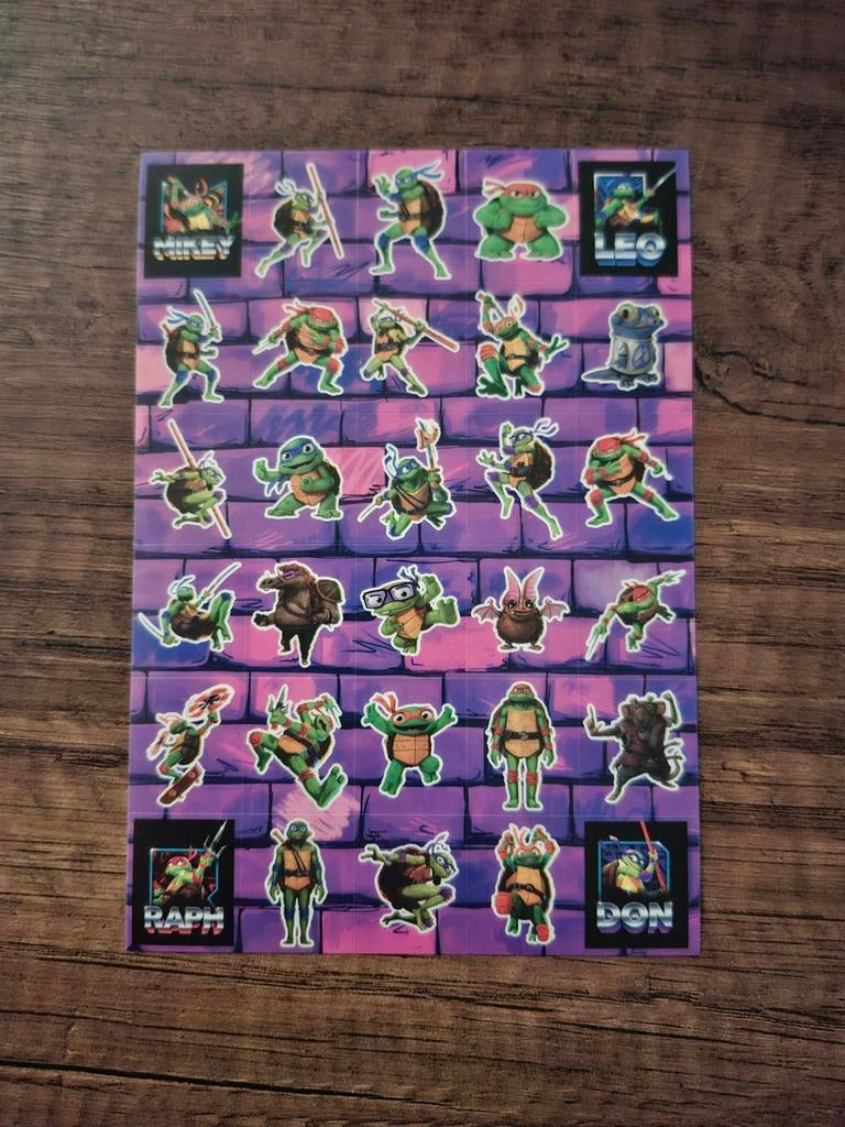 Nieuwe Teenage Mutant Ninja Turtles Sticker, Ophalen of Verzenden, Nieuw