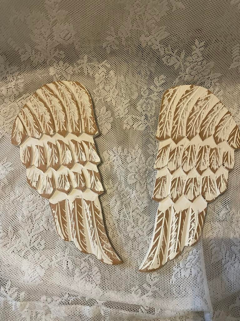 Brocante houten vleugels, Ophalen of Verzenden, Zo goed als nieuw