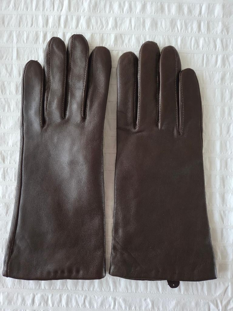 Leren gevoerde Laimbock handschoenen mt 8, Kleding | Dames, Mutsen, Sjaals en Handschoenen, Verzenden, Maat 42/44 (L), Nieuw, Laimböck