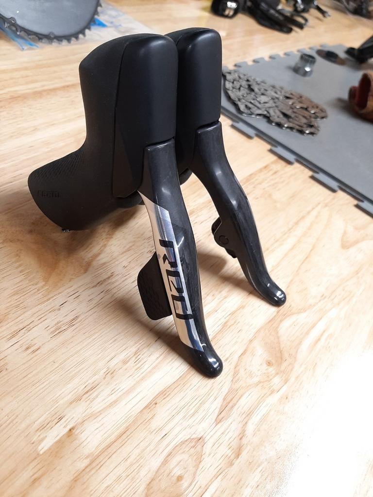 SRAM RED D1 AXS shifterset, Overige typen, Ophalen of Verzenden, Zo goed als nieuw, Sram red axs shifters