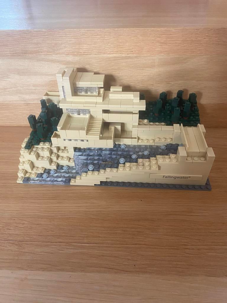 Lego Architecture 21005 Fallingwater - Compleet, Kinderen en Baby's, Speelgoed | Duplo en Lego, Verzenden, Gebruikt, Complete set