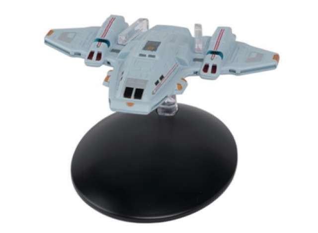 Star Trek U.S.S. Voyager's Aeroshuttle, Verzamelen, Beeldje, Replica of Model, Ophalen of Verzenden, Film, Eiberstraat 9 te Dokkum
