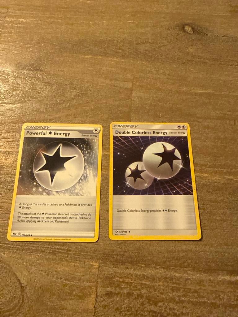 Pokémon Special Energy kaarten, Verzenden, Zo goed als nieuw