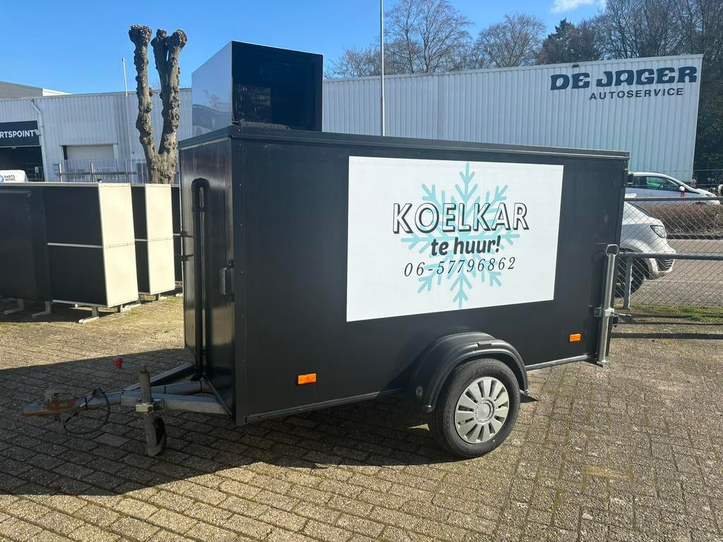 Koelkar te huur!, Ophalen