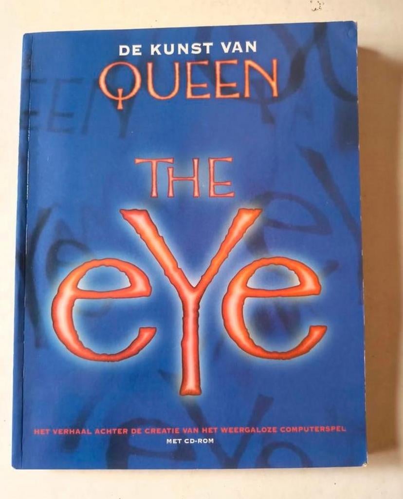 Queen the EYE de kunst van Queen boek + cd-rom, Ophalen of Verzenden