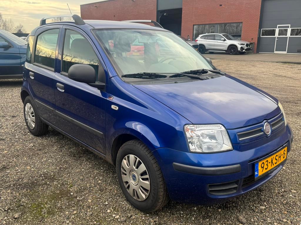 Fiat Panda 1.2 44KW 60PK 2010 Blauw, Auto's, Voorwielaandrijving, 1242 cc, Origineel Nederlands, Handgeschakeld