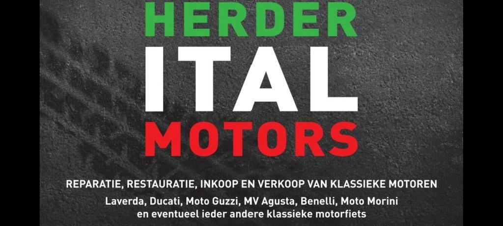 Laverda ,Ducati,Moto guzzi.Reparatie. In en verkoop, Sport, Herder Ital Motors, Onbekend, Laverda