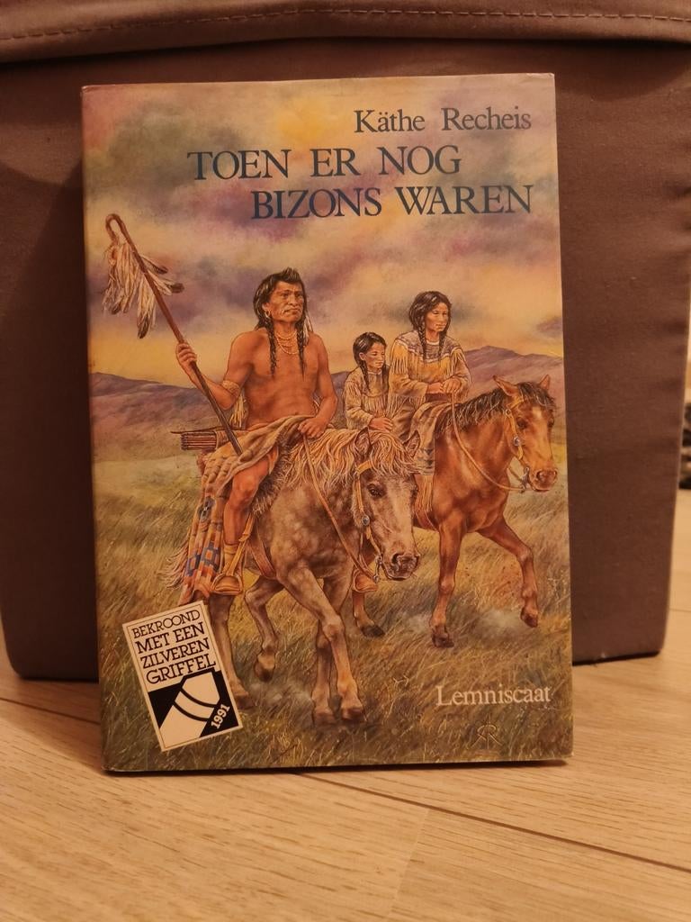 Toen er nog bizons waren - Kathe Recheis, Boeken, Kinderboeken | Jeugd | onder 10 jaar, Gelezen, Fictie algemeen, Ophalen of Verzenden