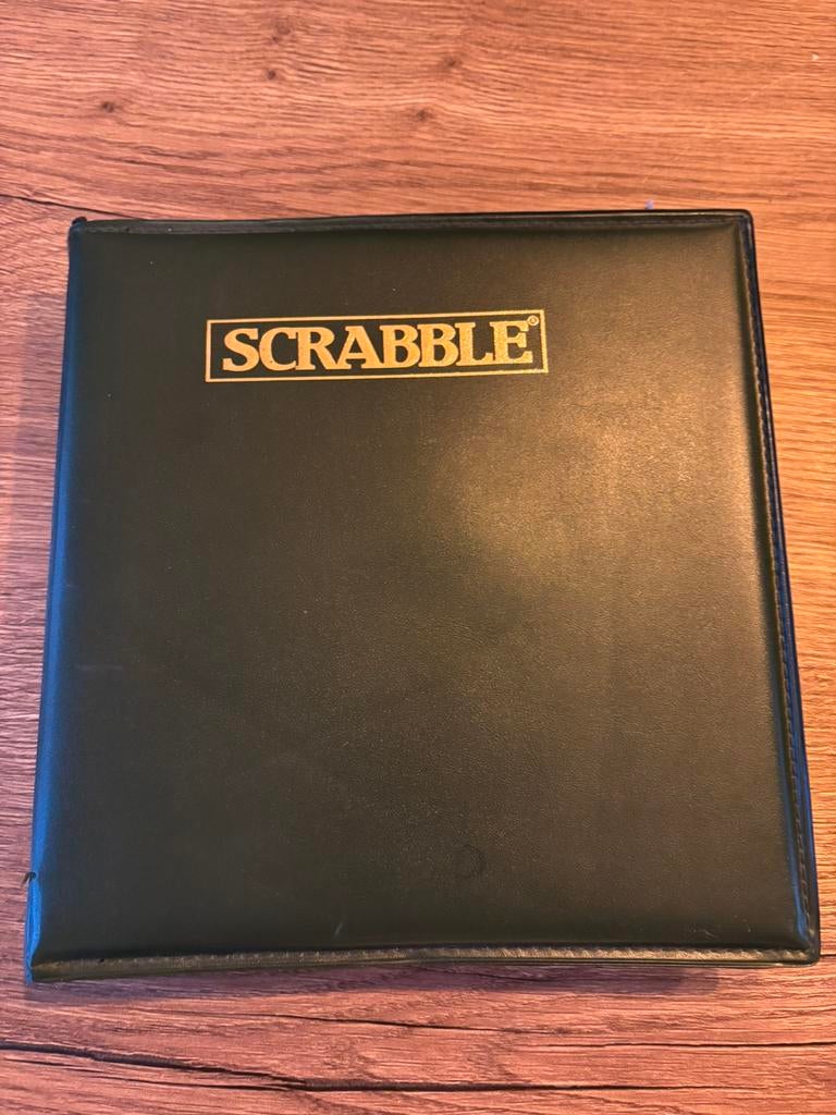 Vintage Scrabble Reiseditie 1988 – Compleet, Een of twee spelers, Ophalen of Verzenden, Gebruikt, Reisspel