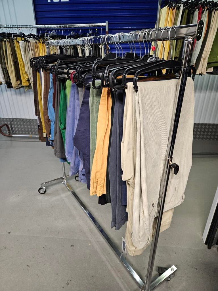 Partijen katoenen broeken kleine en grote, Odermark, Overige kleuren, Maat 48/50 (M), Nieuw