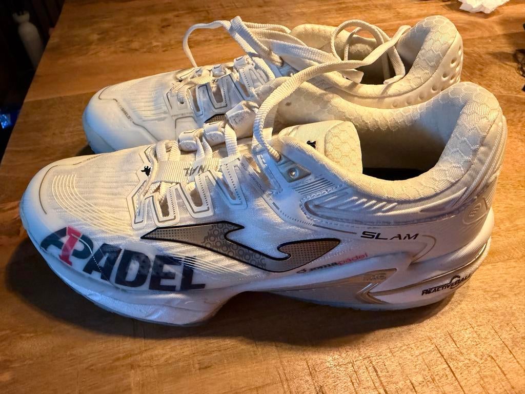 Joma Padelschoenen mt41 Master Final A1 Padel Nieuwstaat, Ophalen of Verzenden, Zo goed als nieuw, Wit, Sportschoenen