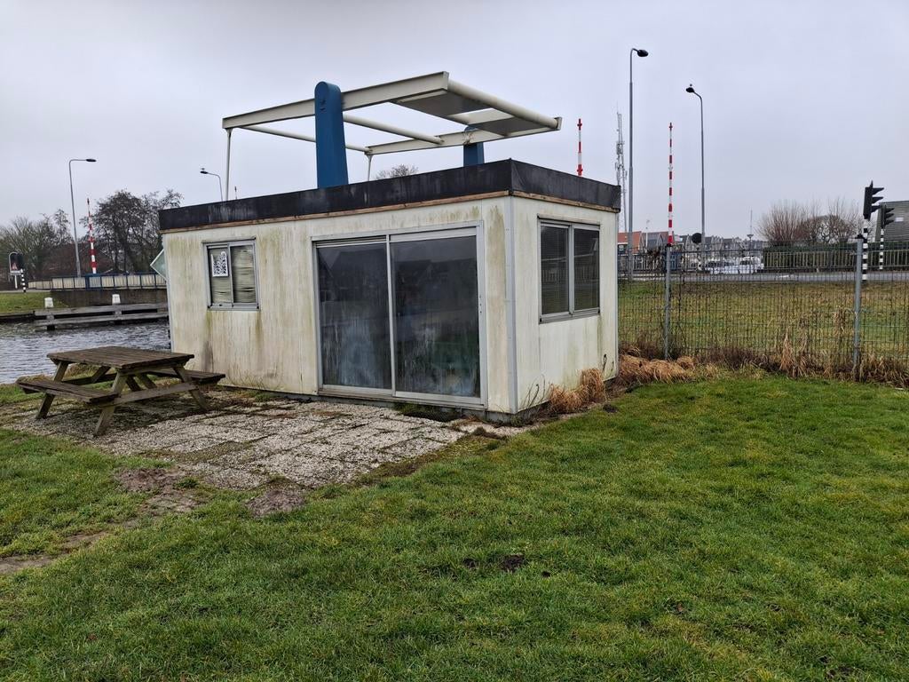 Kantoorunit / Bouwkeet, Ophalen, Gebruikt