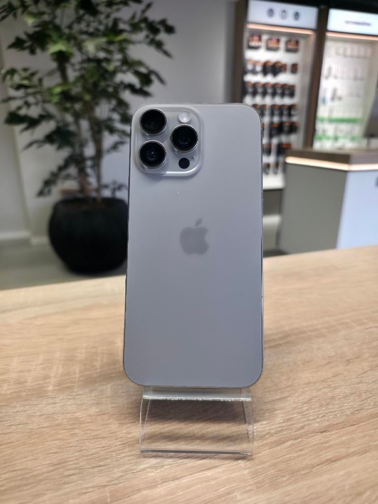 Apple iPhone 16 Pro Max 256GB Naturel 2 jaar garantie, Telecommunicatie, Mobiele telefoons | Apple iPhone, Zo goed als nieuw, 256 GB