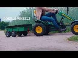 skelter aanhanger berg tandem trailer XL, kunststof bak, Kinderen en Baby's, Speelgoed | Buiten | Skelters, Ophalen, Nieuw, Berg