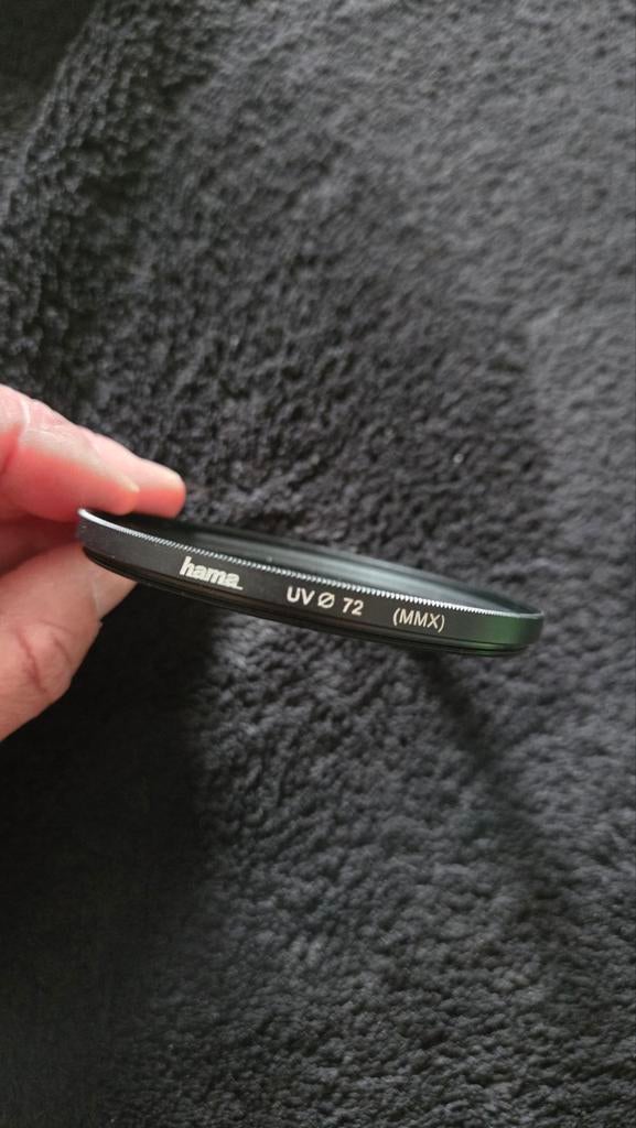 Hama uv filter 72mm, Ophalen of Verzenden, 70 tot 80 mm, UV-filter