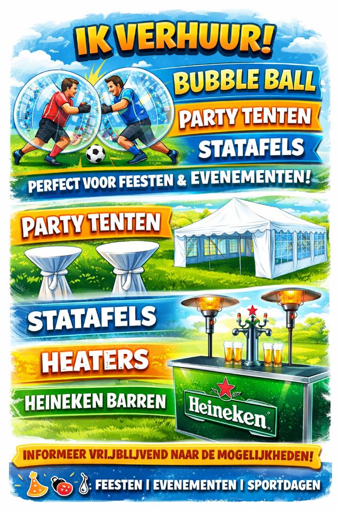 Party Verhuur Friesland - Alles mogelijk!, Attractieverhuur