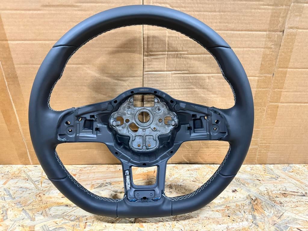 NIEUW ! GOLF 7 stuur met witte stiksel GOLF 7.5 Stuurwiel, Ophalen of Verzenden, Nieuw, Volkswagen