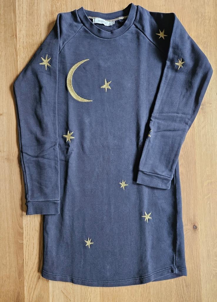 Prachtige donkerblauwe Sissy Boy sweatjurk MAAT 134, Sissy Boy, Jongen of Meisje, Ophalen of Verzenden, Zo goed als nieuw
